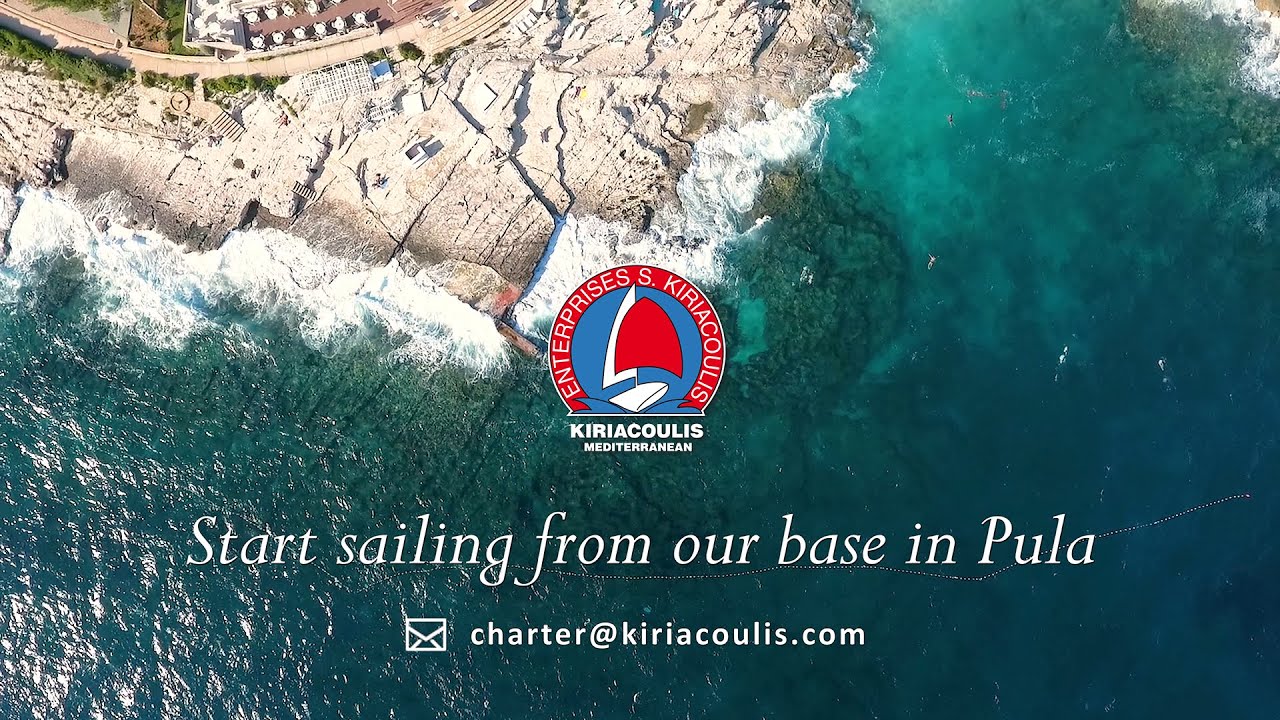 Start sailing from our base in Pula