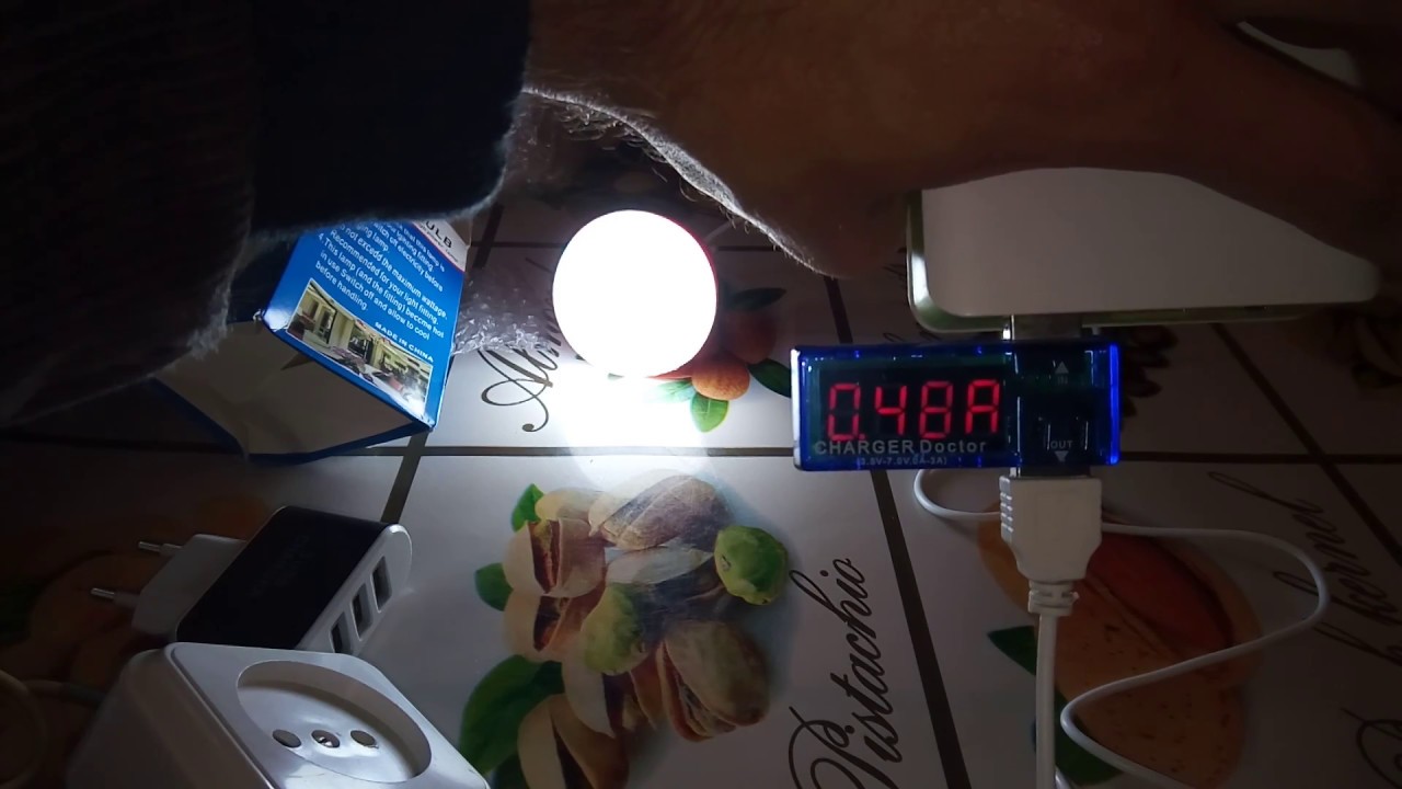 Светодиодная USB лампа для туризма,кемпинга и рыбалки.