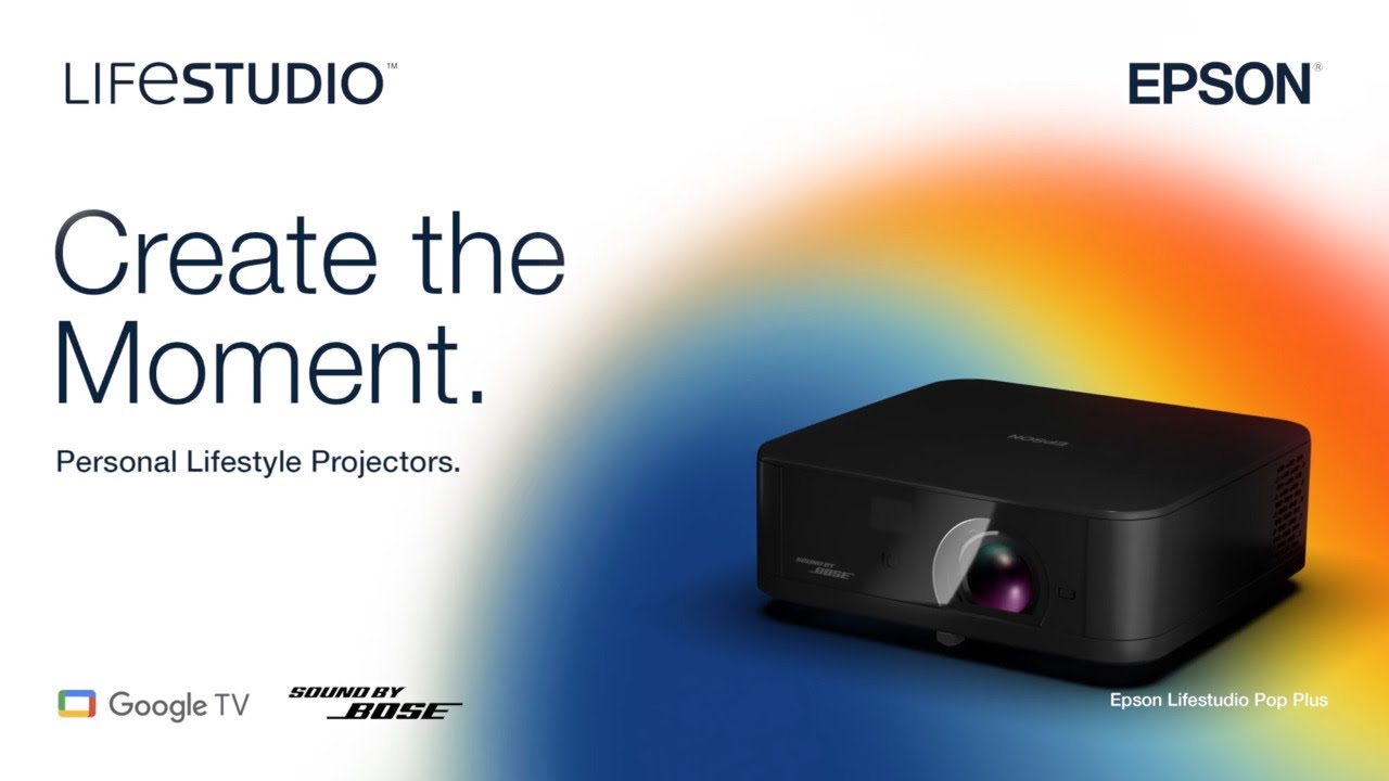 Epson Lifestudio Pop Plus Projector | Create the Moment