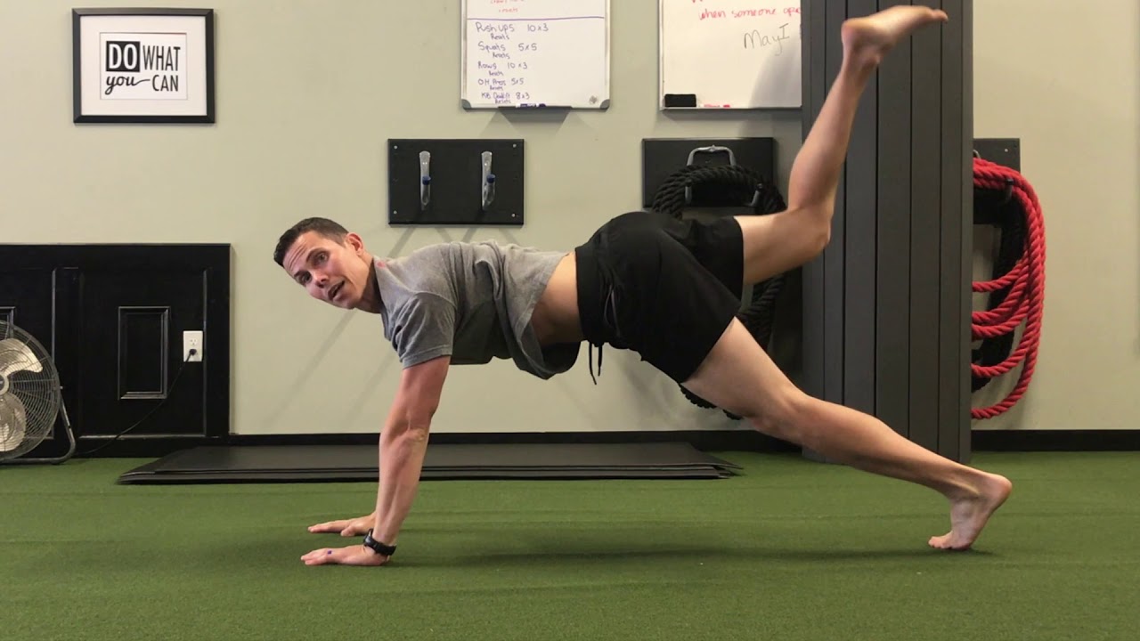 THE ELEVATED PUSHUP ROLL