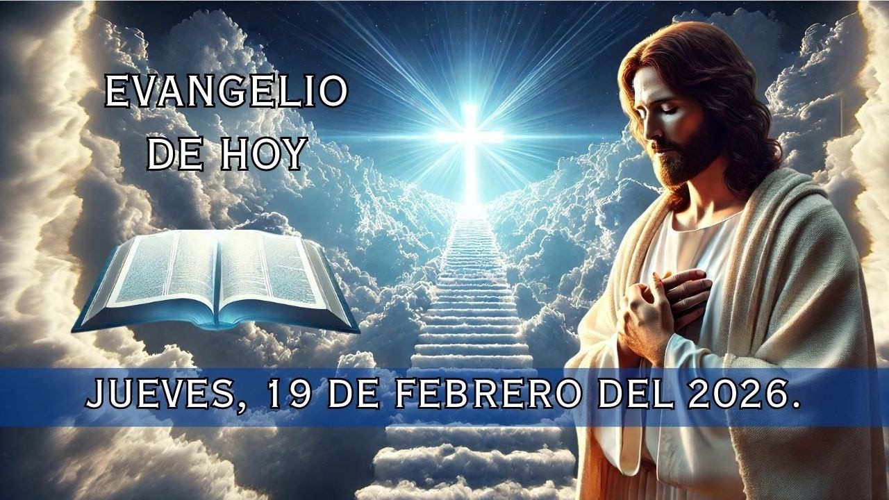 Evangelio de  Hoy  Jueves 19 de Febrero del 2026   Lc 9, 22 25