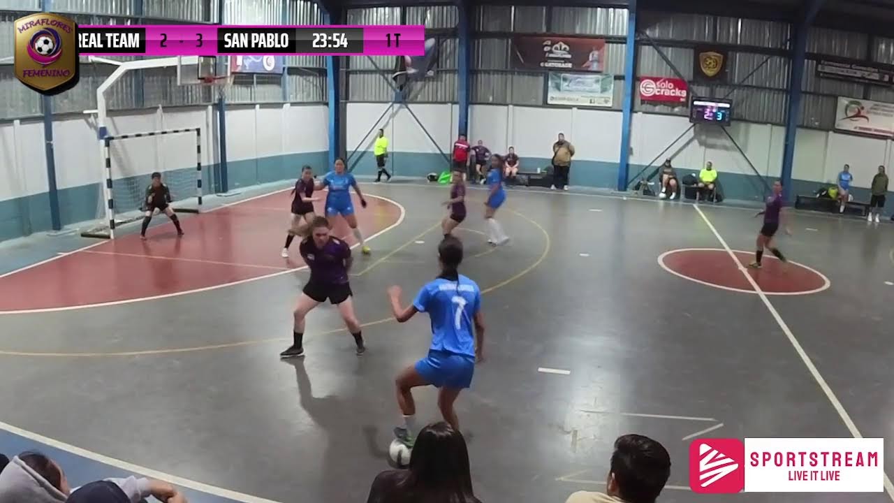 REAL TEAM FF VS SAN PALO FF - JORNADA 1 -FUTSALA FEMENINO