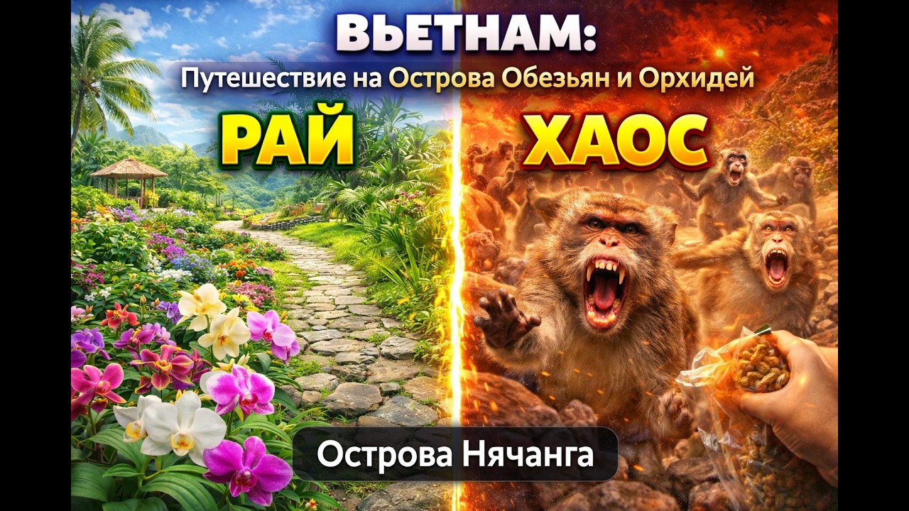 Стоит ли ехать? Остров Обезьян и Остров Орхидей | Вьетнам, Нячанг