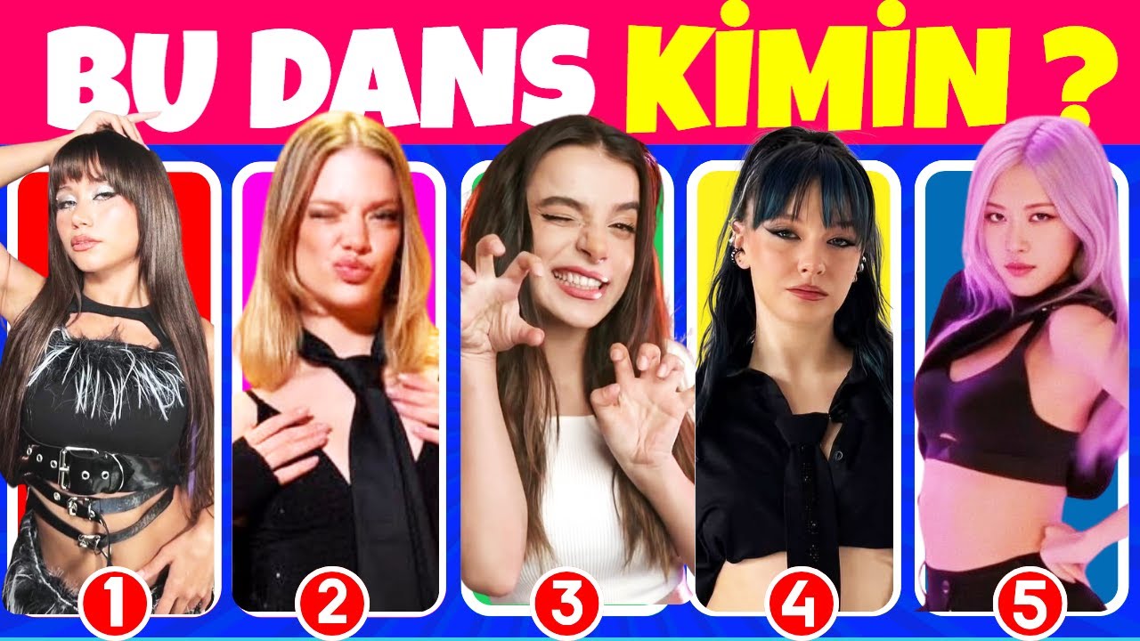 Kim Dans Ediyor💃TT Danslarından Dans Eden Ünlüyü Tahmin Et🎉Dans Bulmaca