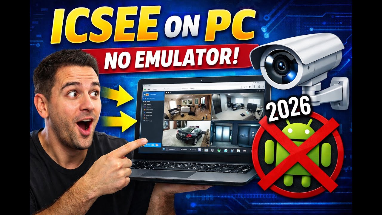 How to Access ICSee Cameras on PC WITHOUT an Emulator (Official Way 2026)