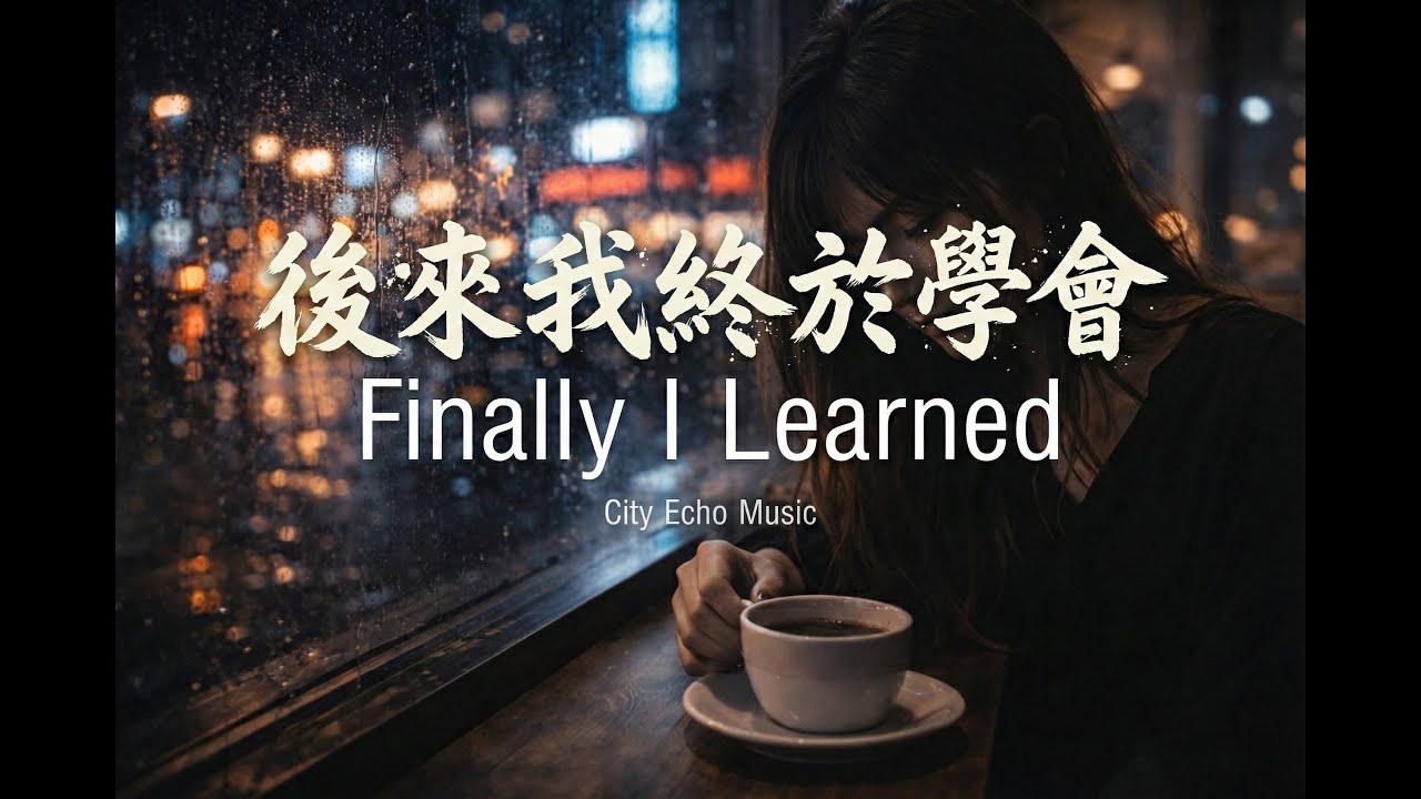 City Echo - 後來我終於學會 (女聲版) 🌧️ 抖音熱播！適合一個人戴耳機聽的走心神曲。