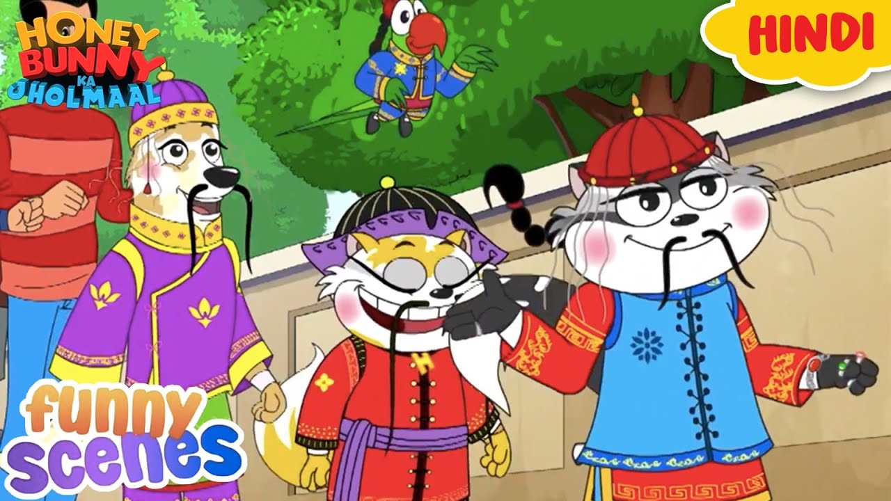 Honey Bunny Best Scenes | Cartoon For Kids | Compilation - 137 | बच्चो की कहानियां | YO Kids