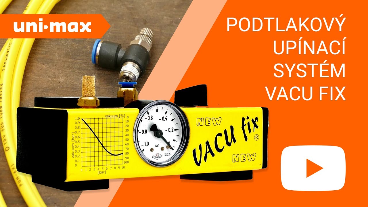 Jak v domácí dílně upínat podtlakem?