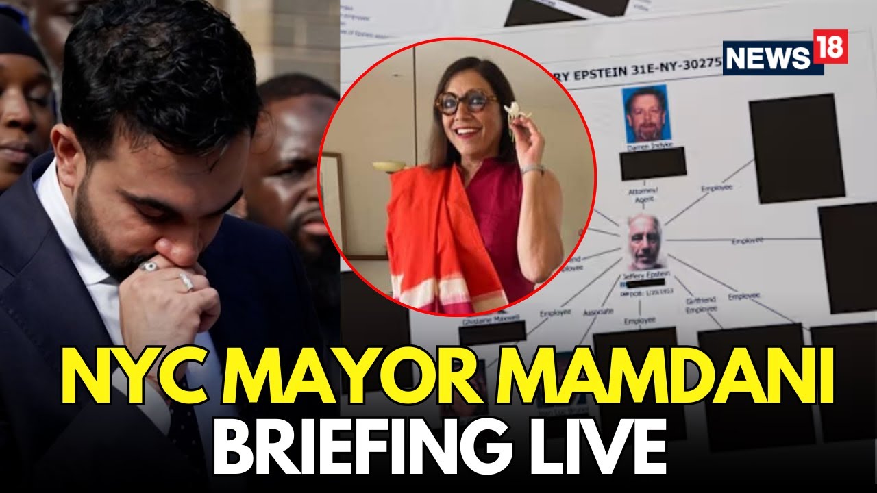Zohran Mamdani Press Briefing LIVE |  Defends His Mother Over EPSTEIN FILES Mention | N18G