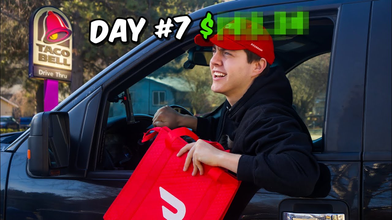 How Much I Made DoorDashing for 7 Days