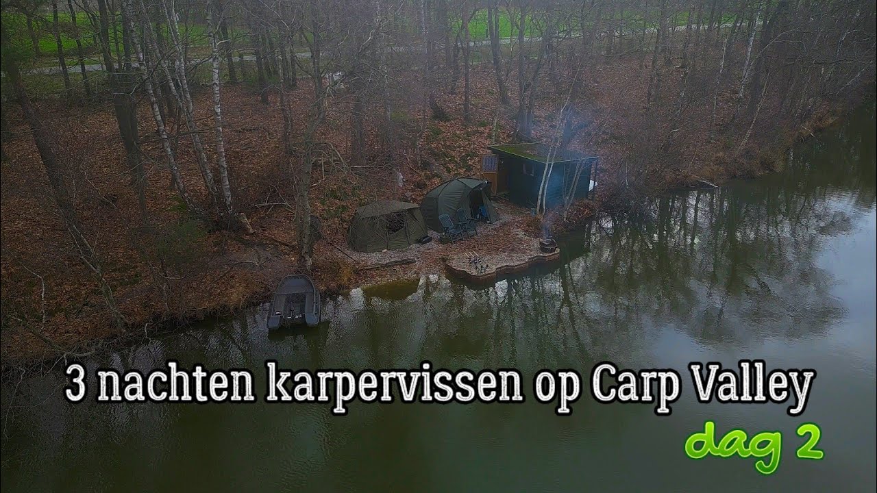 3 nachten karpervissen op Carp Valley!! Dag 2
