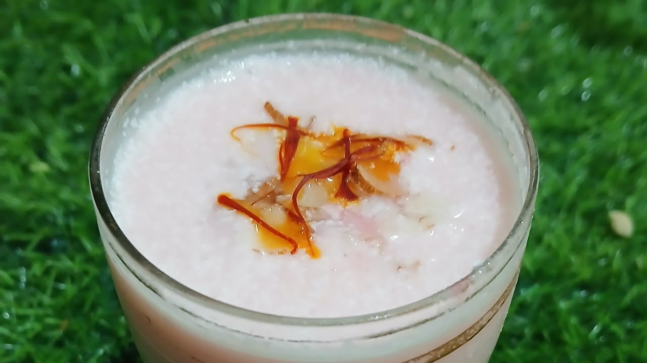 Roohafza Lassi instant....RAMZAN special. #Sk Shahi kitchen....