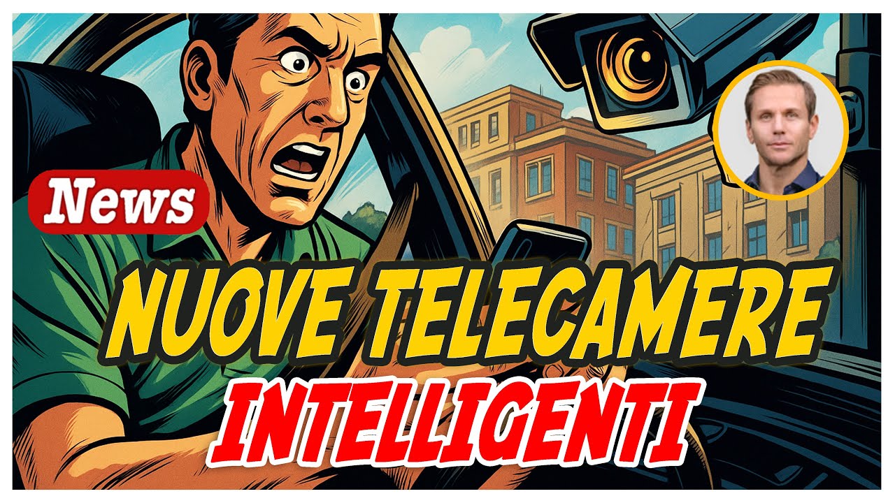 MULTE: arrivano le nuove TELECAMERE intelligenti | Avv. Angelo Greco