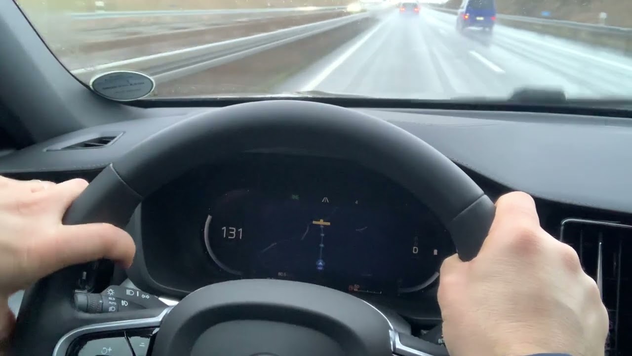 Yeni New Volvo XC60 B4 197 Hp Speed Test 180 km/h ???