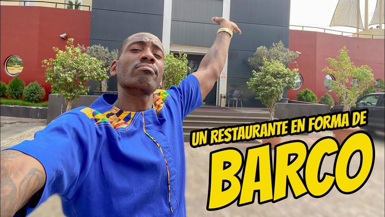 El RESTAURANTE con forma de BARCO de GUINEA ECUATORIAL