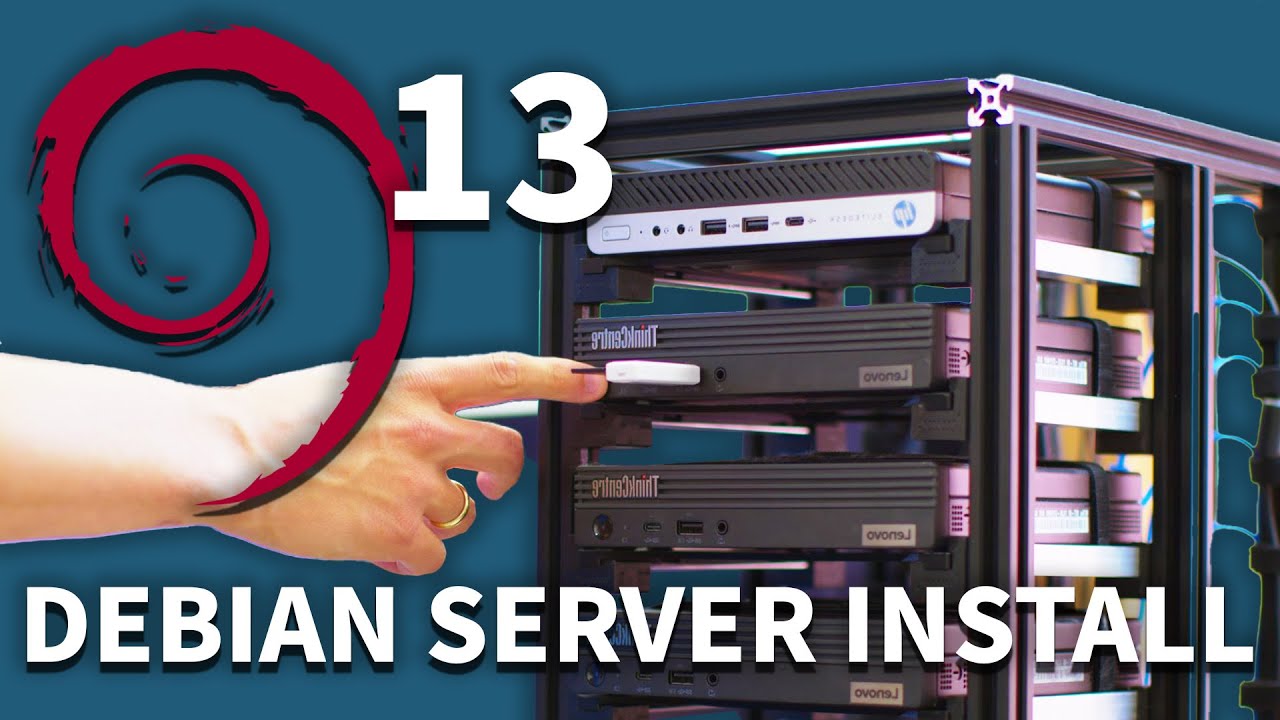 How To Install Debian 13 On A Server