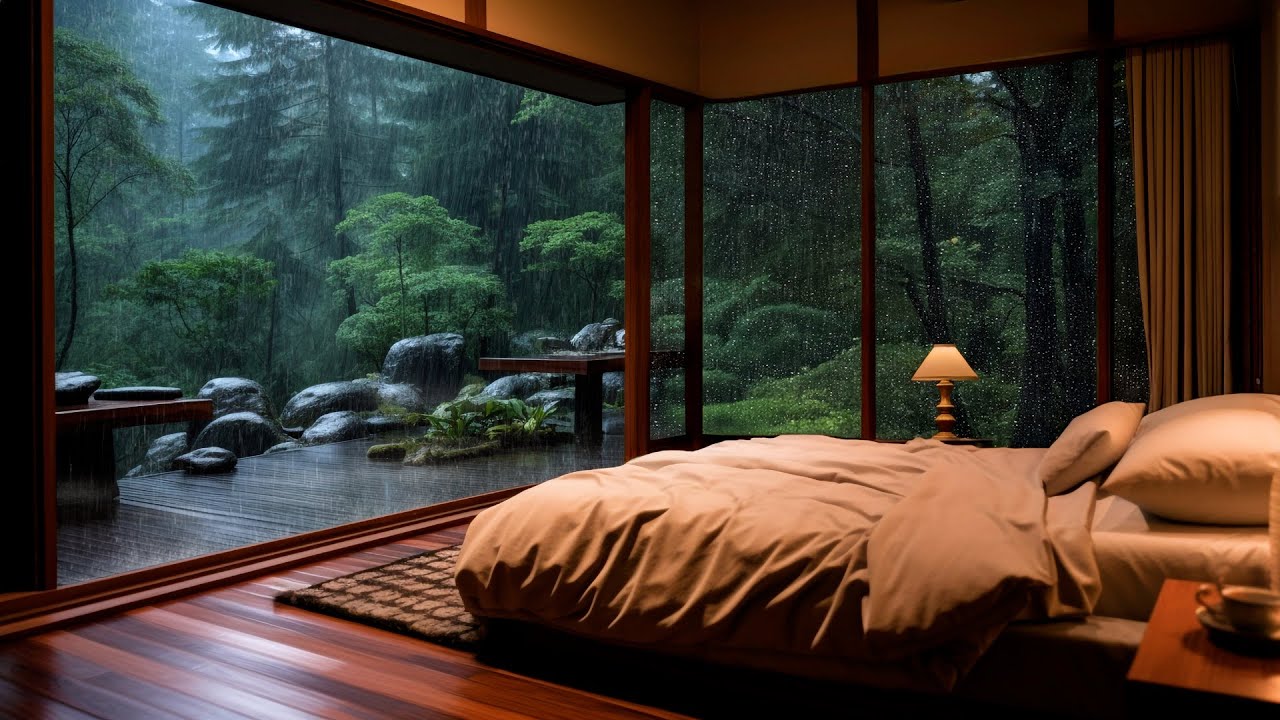 Concentration Piano Music for Reading | Gentle Rain | Deepora Sounds