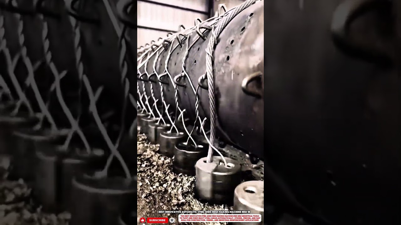 Best Innovative Automatic Steel Wire Mesh Making Machine New Industrial Tools