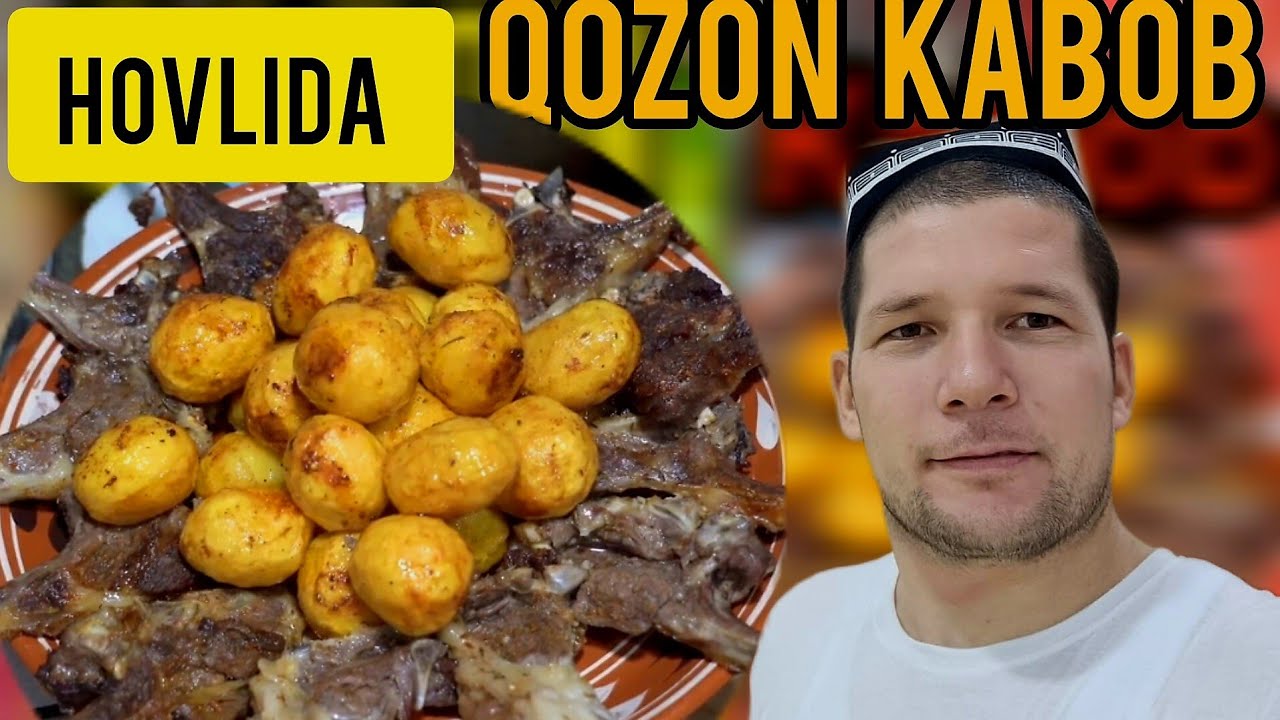 Qozon kabob tayyorlash barcha sirlari bilan.УЗБЕКСИЙ ЧАЙХАНА КАЗАН КЕБАБ