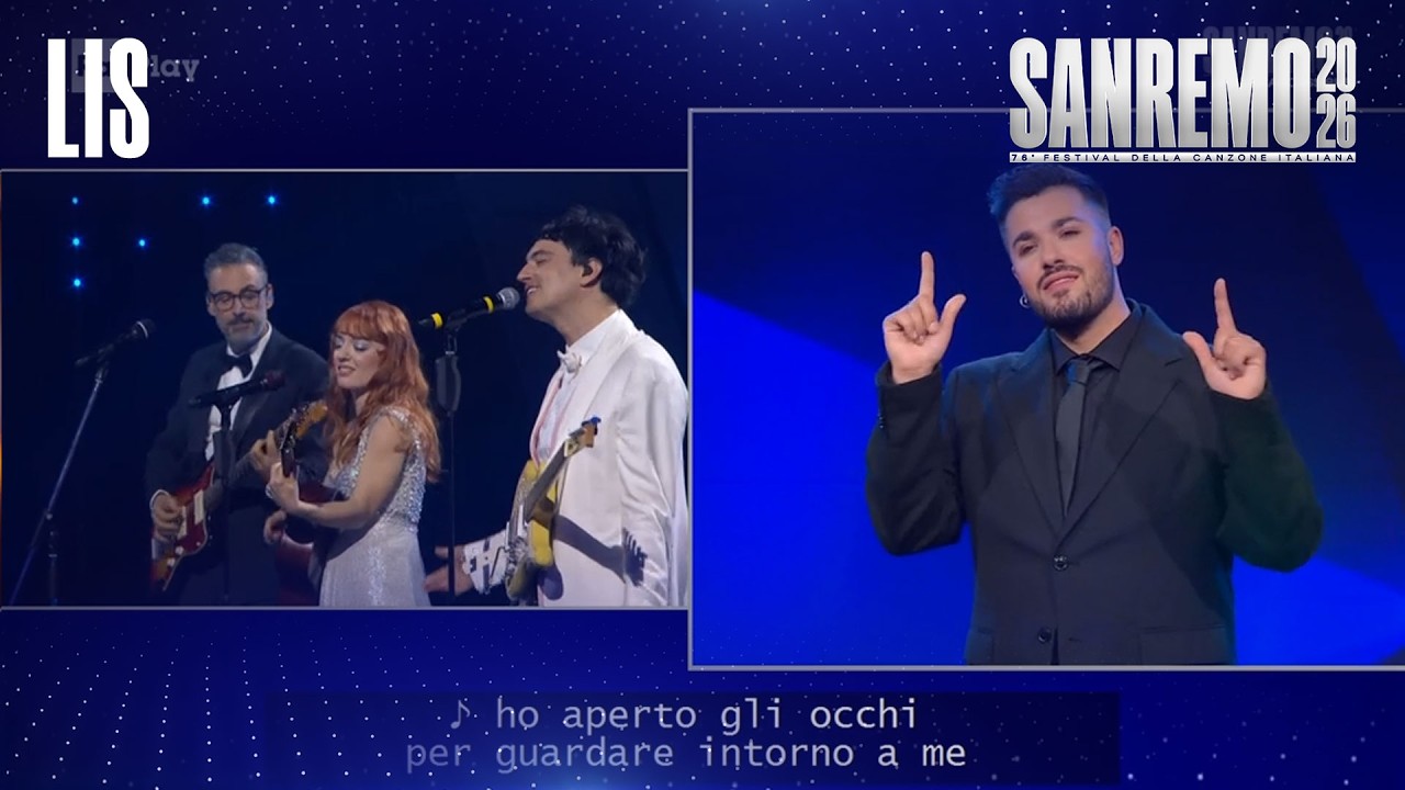 LIS | Sanremo 2026. Maria Antonietta & Colombre con Brunori Sas cantano Il mondo