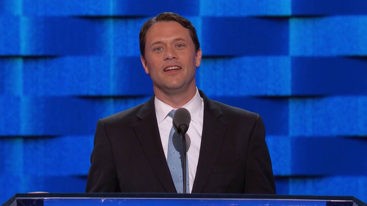 Former Senator Jason Carter at DNC 2016