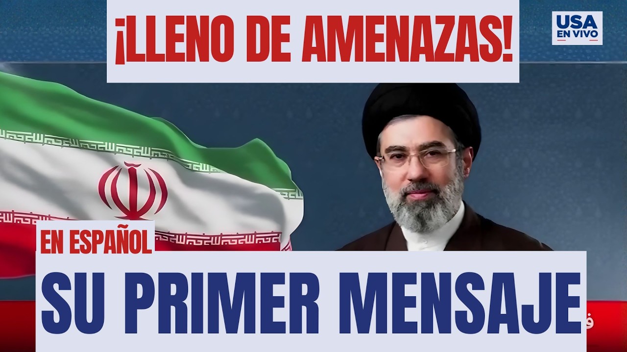 ¿Qué dijo el nuevo Líder Supremo? Primer mensaje de Mojtaba Khamenei EN ESPAÑOL | USA EN VIVO 🔴