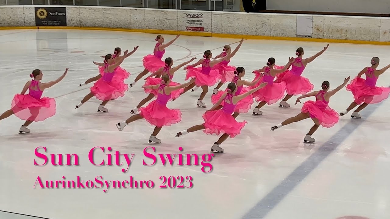 Sun City Swing 💅🏻 AurinkoSynchro 2023 - Muodostelmaluistelu Synchronized Skating