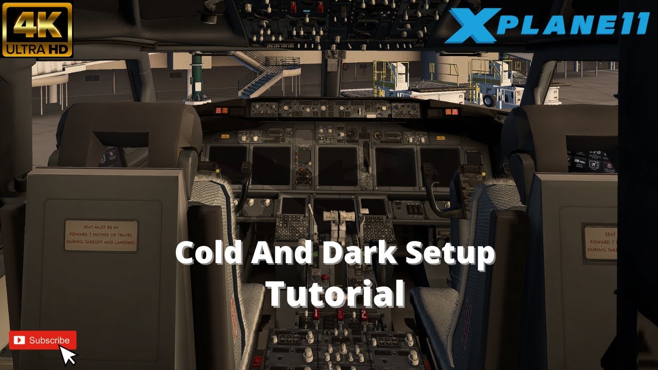 Full Cold and Dark Setup Tutorial | Zibo 737 | X Plane 11
