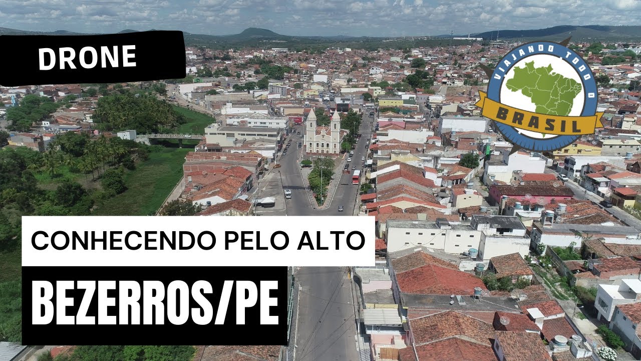 Bezerros/PE - Drone - Viajando Todo o Brasil