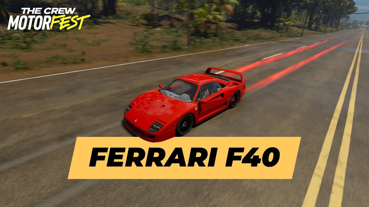 FERRARI F40 na GRAND RACE - The Crew Motorfest