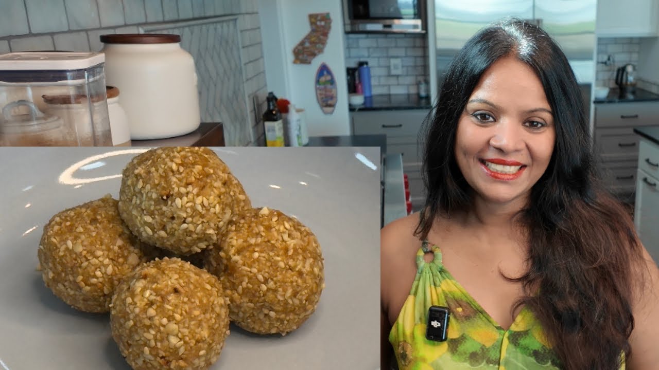 Healthy Sesame Seeds or Til Laddu