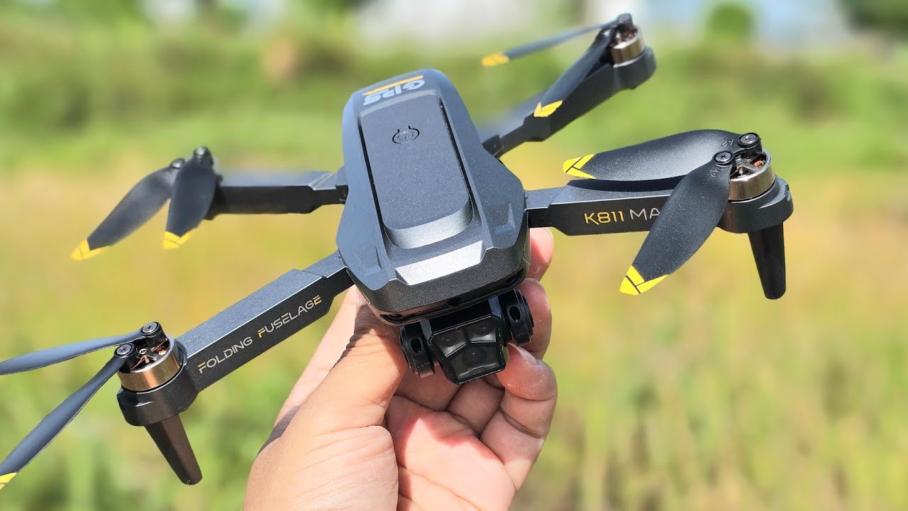 Flycam K811 max tập bay quốc dân - Có Gps yếu pin, mất sóng tự động quay trở về