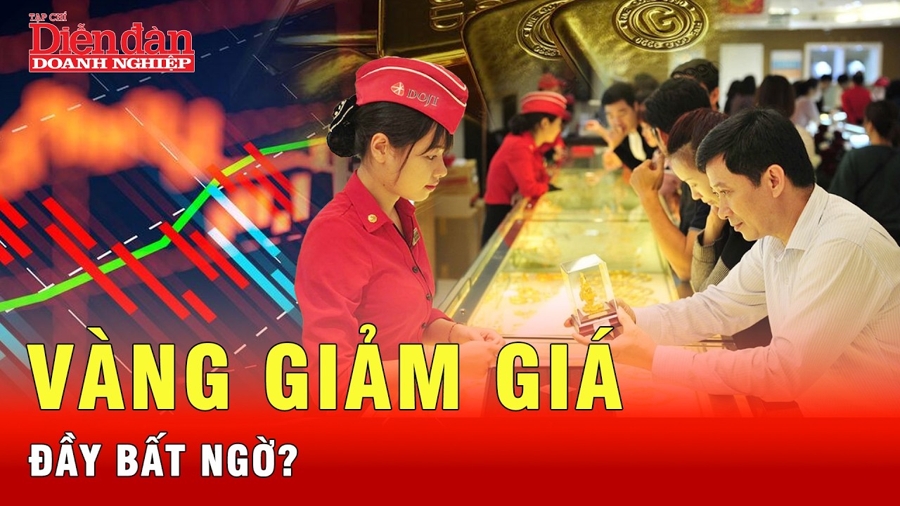 Giải mã cú lao dốc đáng ngờ của vàng khi Trung Đông chiến sự | Tin tức 24h