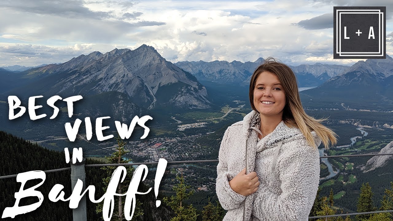 Experiencing BANFF NATIONAL PARK by Gondola to the top! - RV Camping Tunnel Mountain Trailer Court