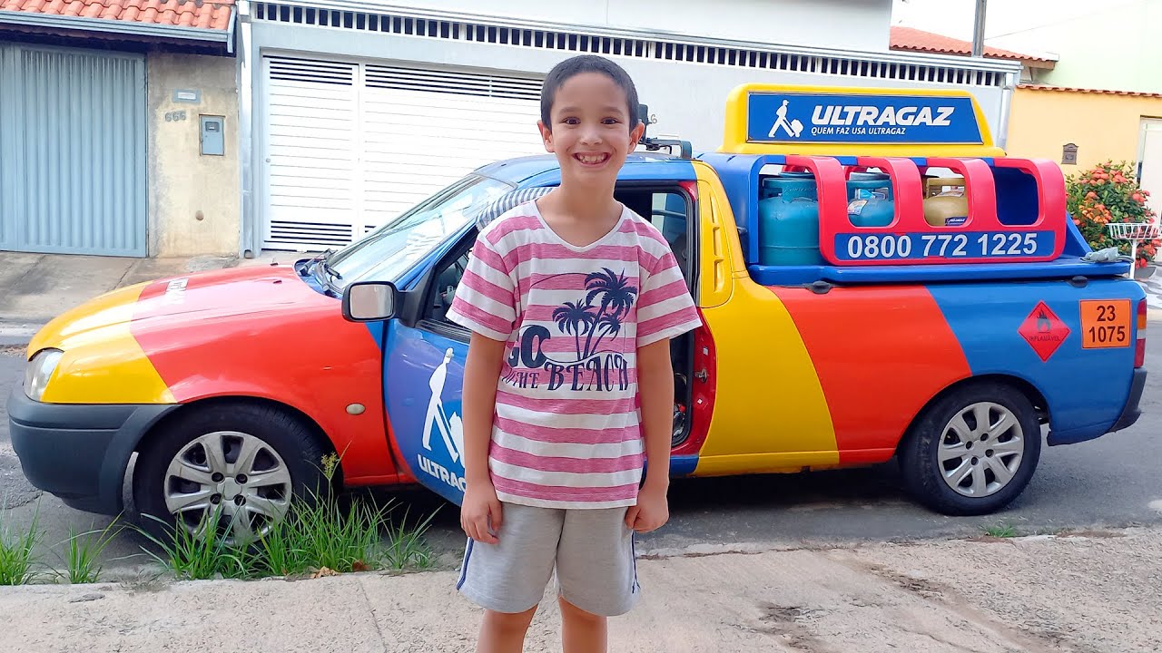 Liguei, pedi um gás na Ultragaz e fiquei emocionado