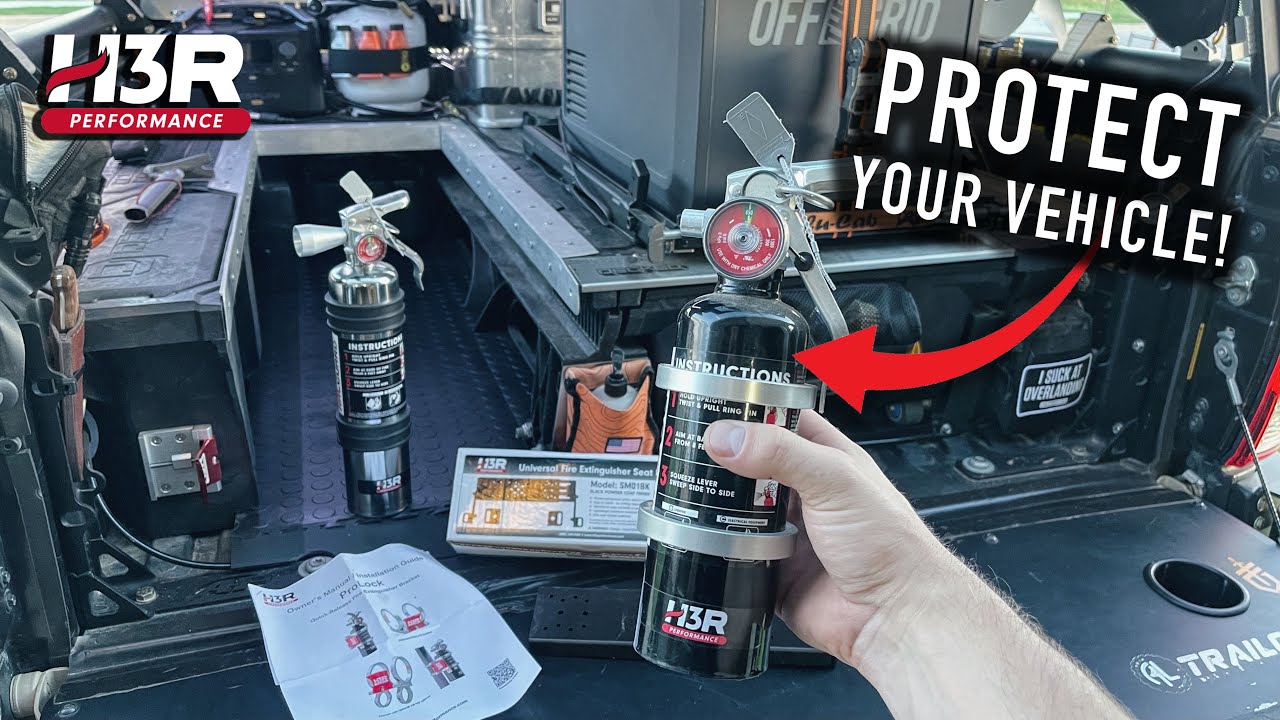 Always Travel with This! – Fire Extinguishers & Mounting Solutions by H3R Performance