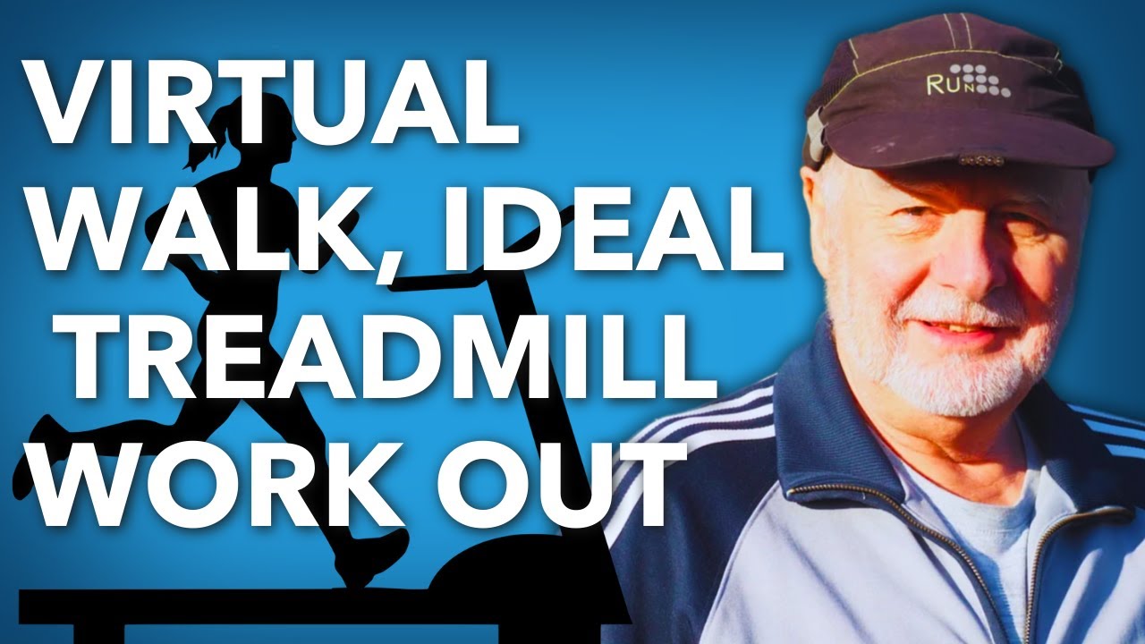 Virtual 1 hour walk with Steve around Chasewater, ideal Treadmill Workout  with Meditation music.