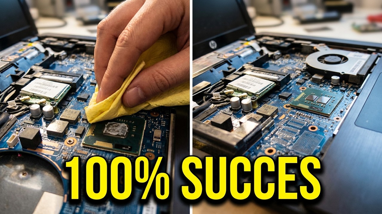 HP Probook 4520s Disassembly and thermal compound paste replacement