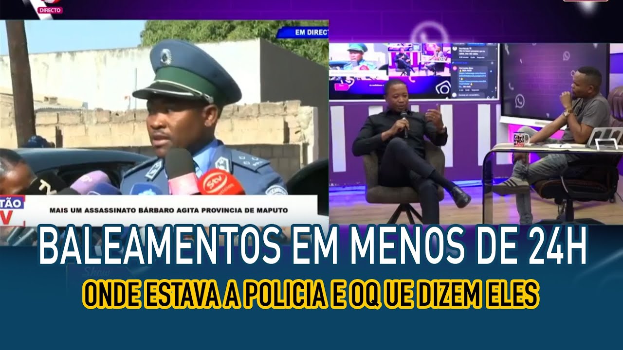 MAIS UM CASO DE BALEAMENTO NA CIDADE DE MAPUTO EM MENOS DE 48 HORAS