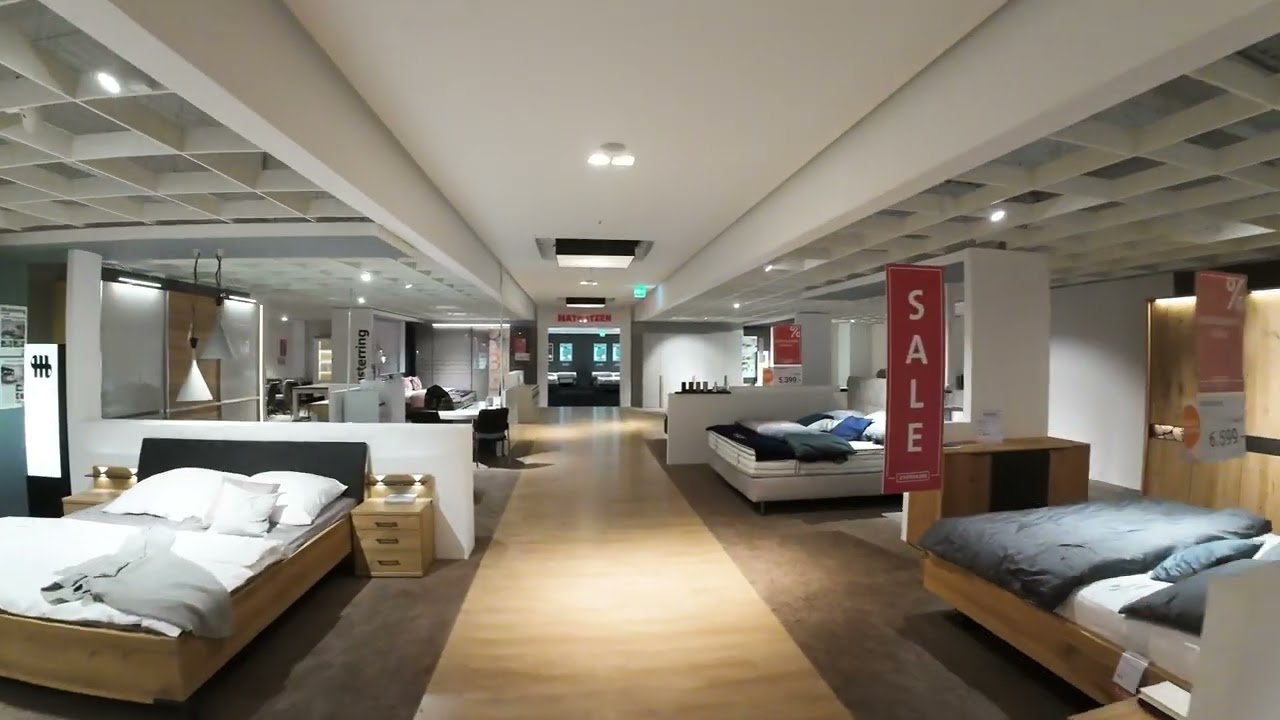 Drohnenaufnahme im Einrichtungshaus Ehrmann Frankenthal 🛋️ | Indoor Flight