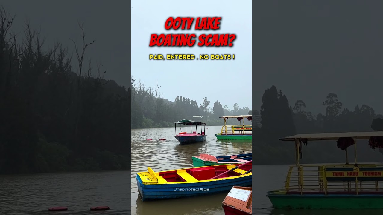 Scammed at Ooty Lake?Here&rsquo;s What Happened! #ootylake #ooty #ootytrip #ootytourism #ootytouristplaces