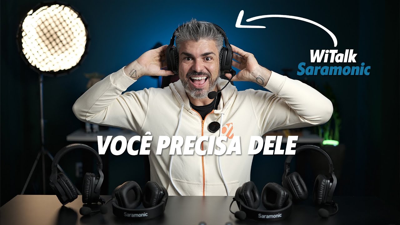 O Melhor Intercomunicador do Mundo! - WiTalk Saramonic
