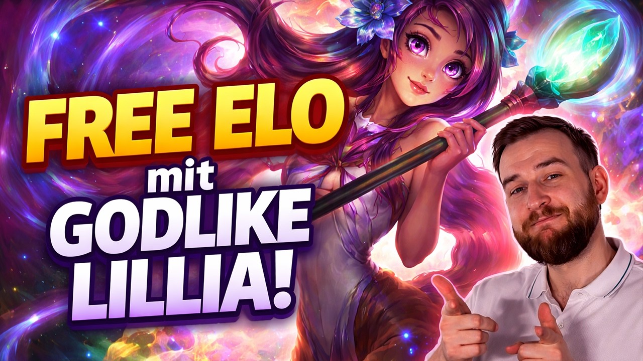 So carriest du jedes SoloQ Game mit Lillia | Free Elo mit GODLIKE Gameplay