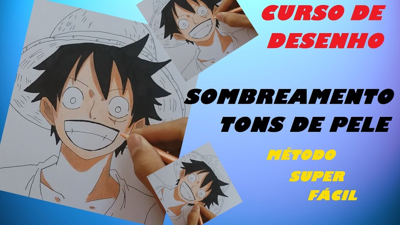 Curso de Desenho- Aula de Sombreamento e Tons de pele