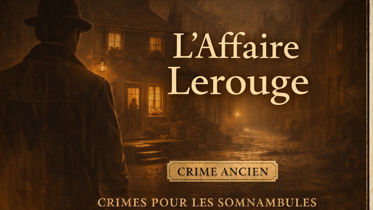 Histoire pour dormir – L’Affaire Lerouge | Une enquête fondatrice du roman policier (Crime ancien)