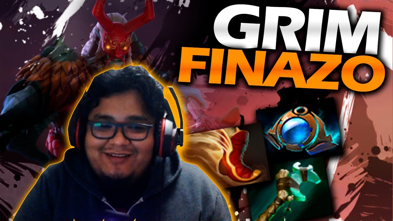 Otra cosita este Grimstroke offlane, pura gampi en l&iacute;nea