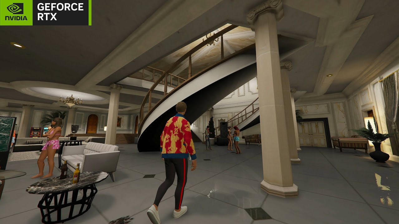 Playboy Mansion Party 2.0 GTA V SP Interior