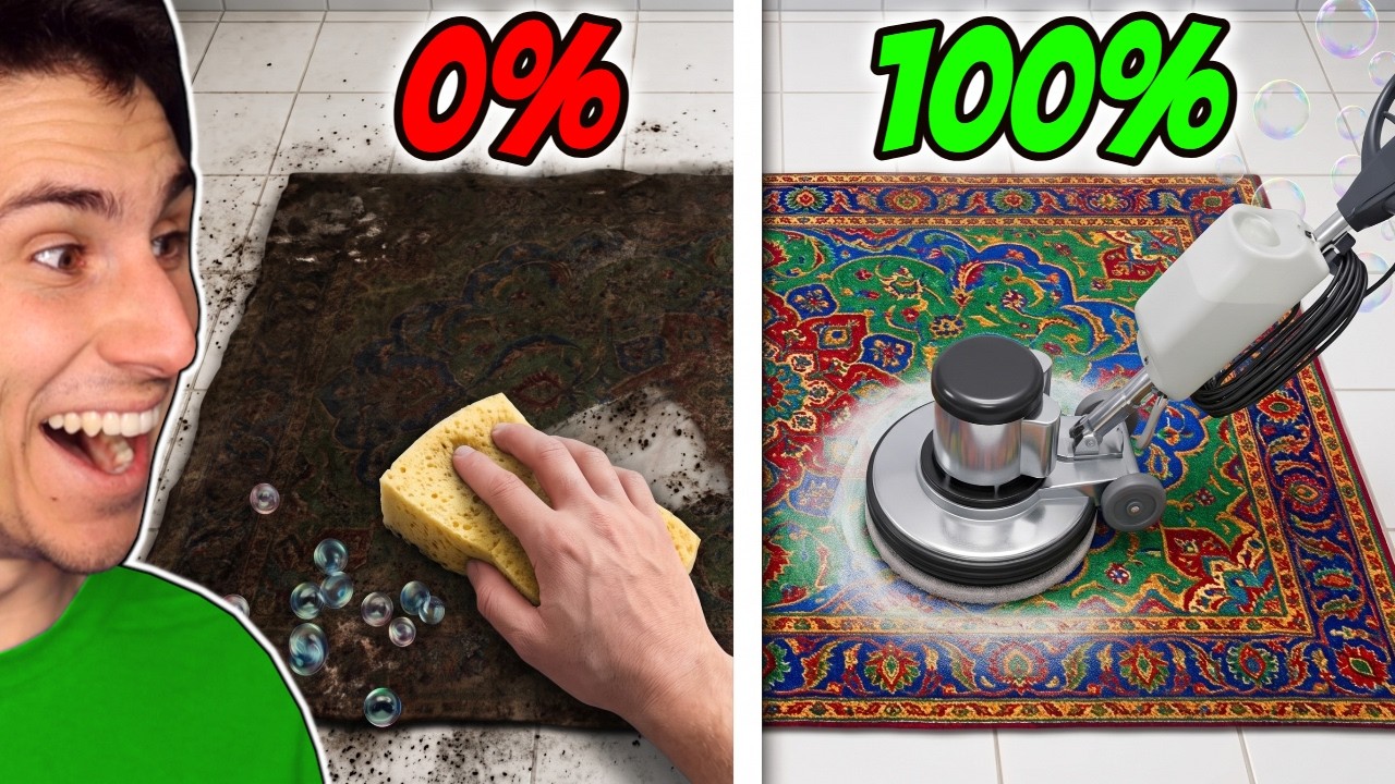 The Most SATISFYING Game! | Carpet Cleaning Simulator