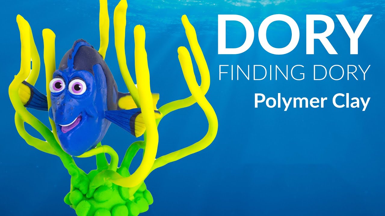DORY (Finding Dory) – Polymer Clay Tutorial