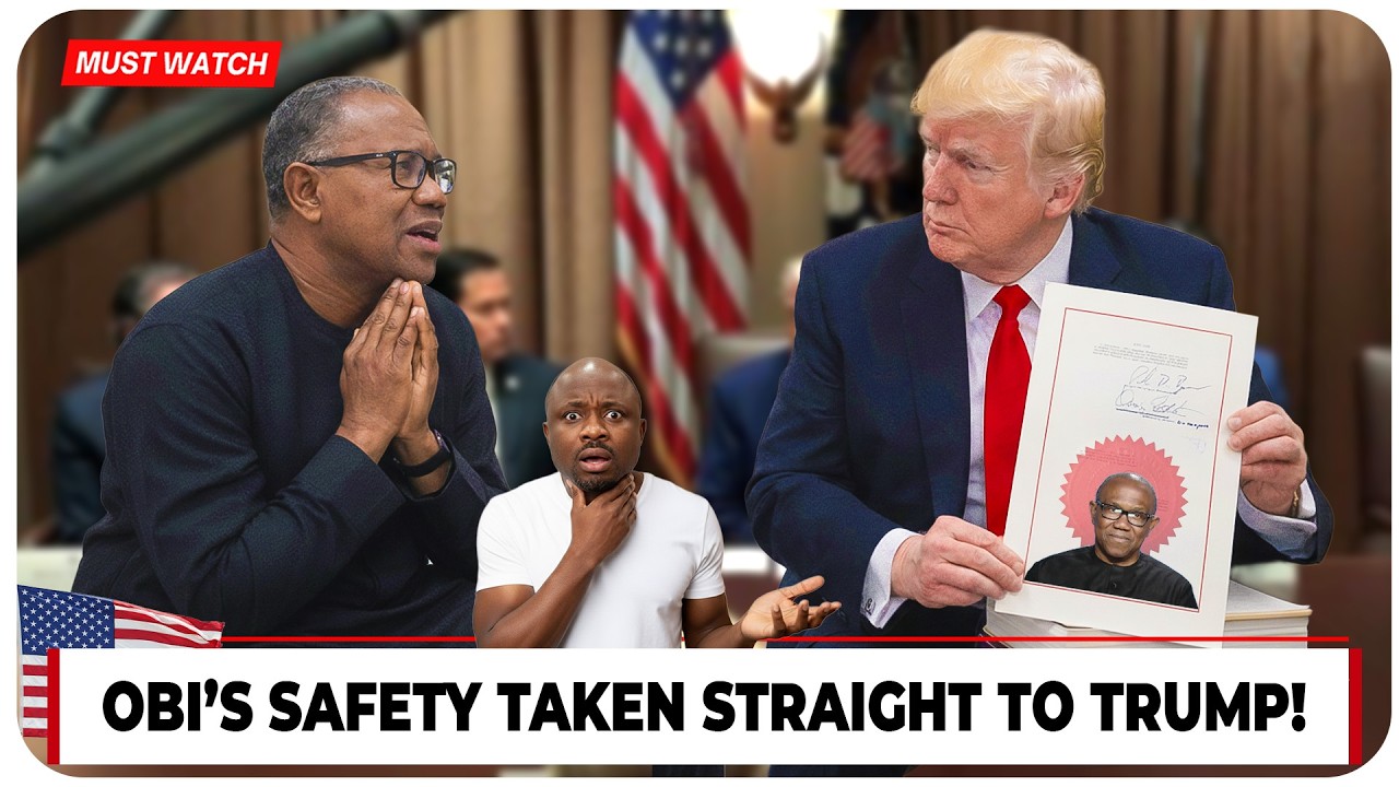 Obi’s Safety Taken Straight to Trump — What This Means for Nigeria!